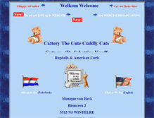 Tablet Screenshot of cute-cats.com